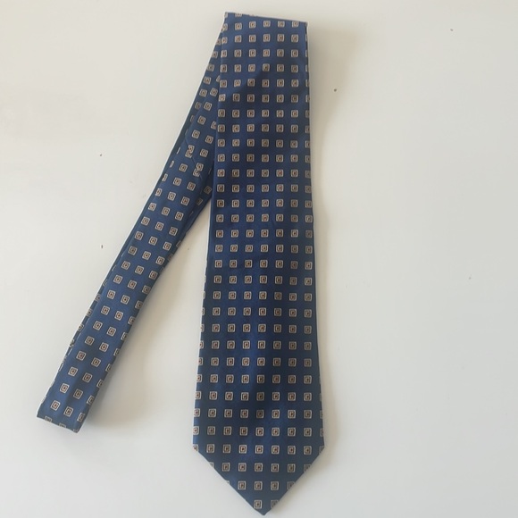 Ralph Lauren Men’s Silk Navy Necktie - Picture 3 of 9